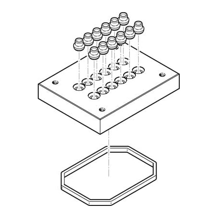 Festo Multi-Pin Plug CPV10-VI-P6-M7-D CPV10-VI-P6-M7-D
